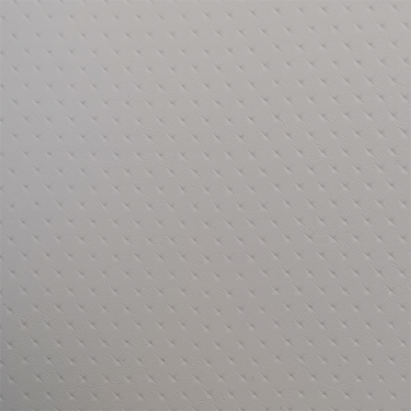 Wit Anti Slip PVC -leer voor schoenen