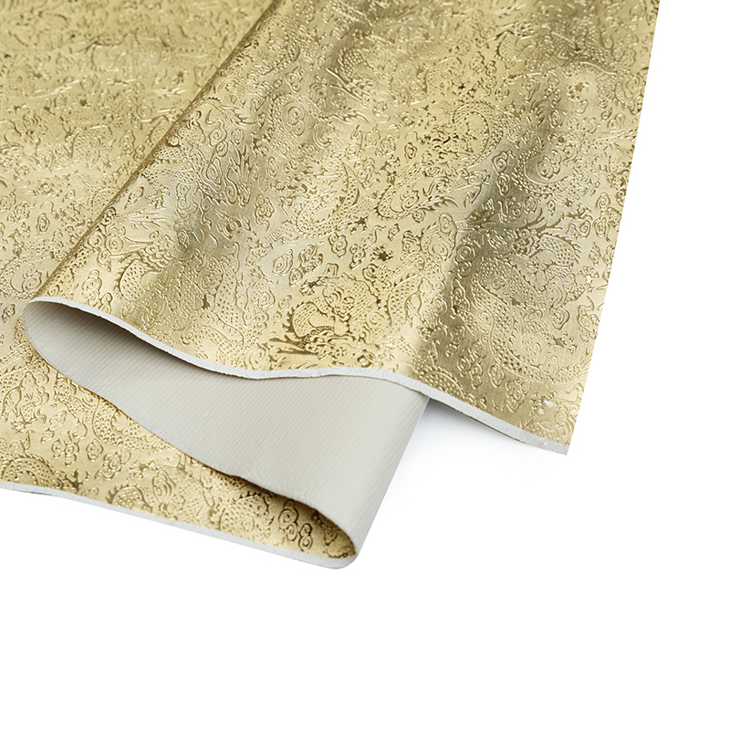Metallic Film PVC -leer voor tas en bagage