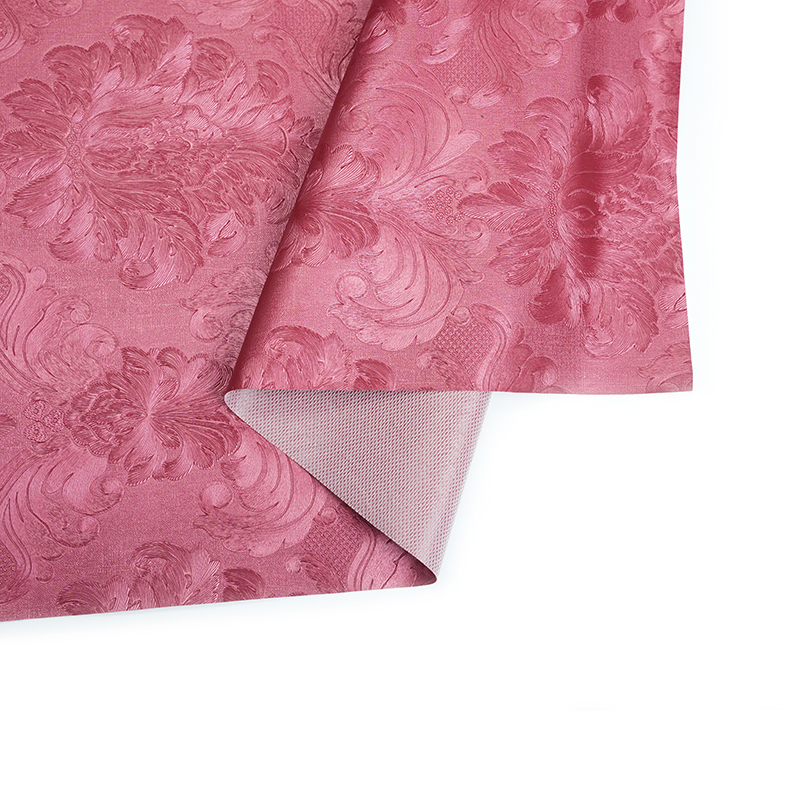 Bloempatroon bekleding PVC leer