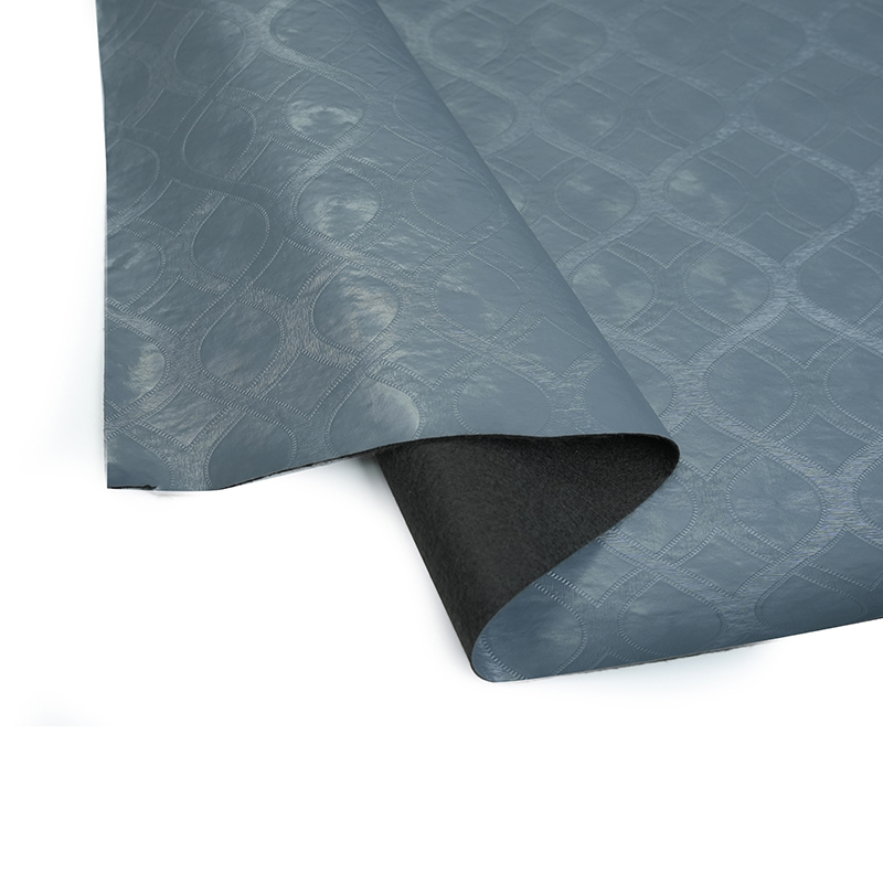 Donker rood bekleding PVC leer